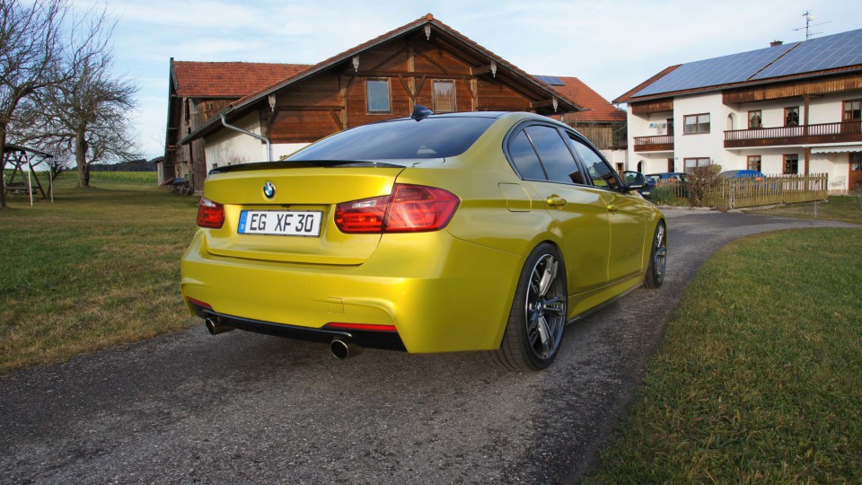 The Yellow one (F30 - Limousine)