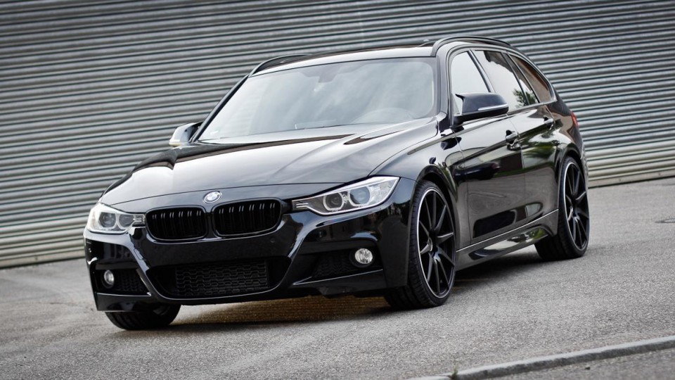 320d saphirschwarz M-Paket 20" (F31 - Touring)