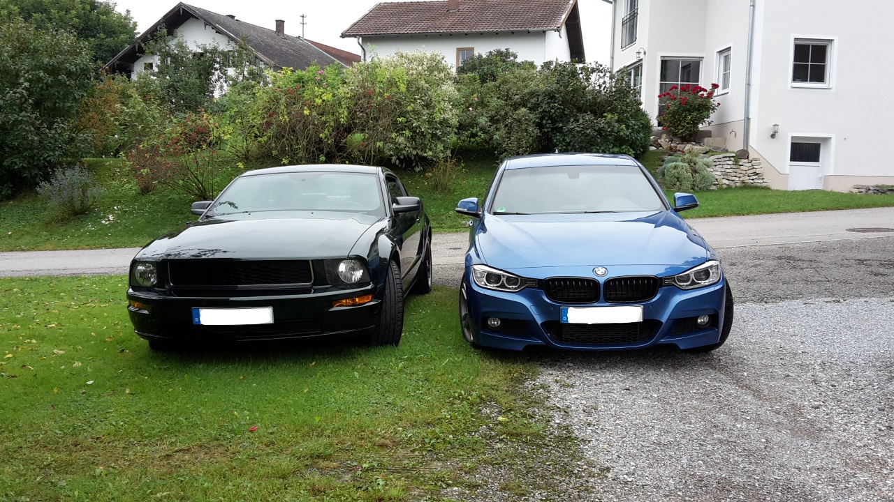 unser F31 und der "Sommerersatz" für die blauen