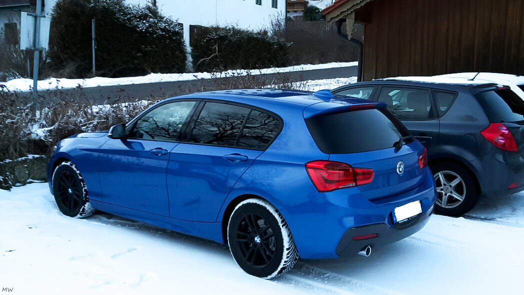 und der "kleine" Blaue