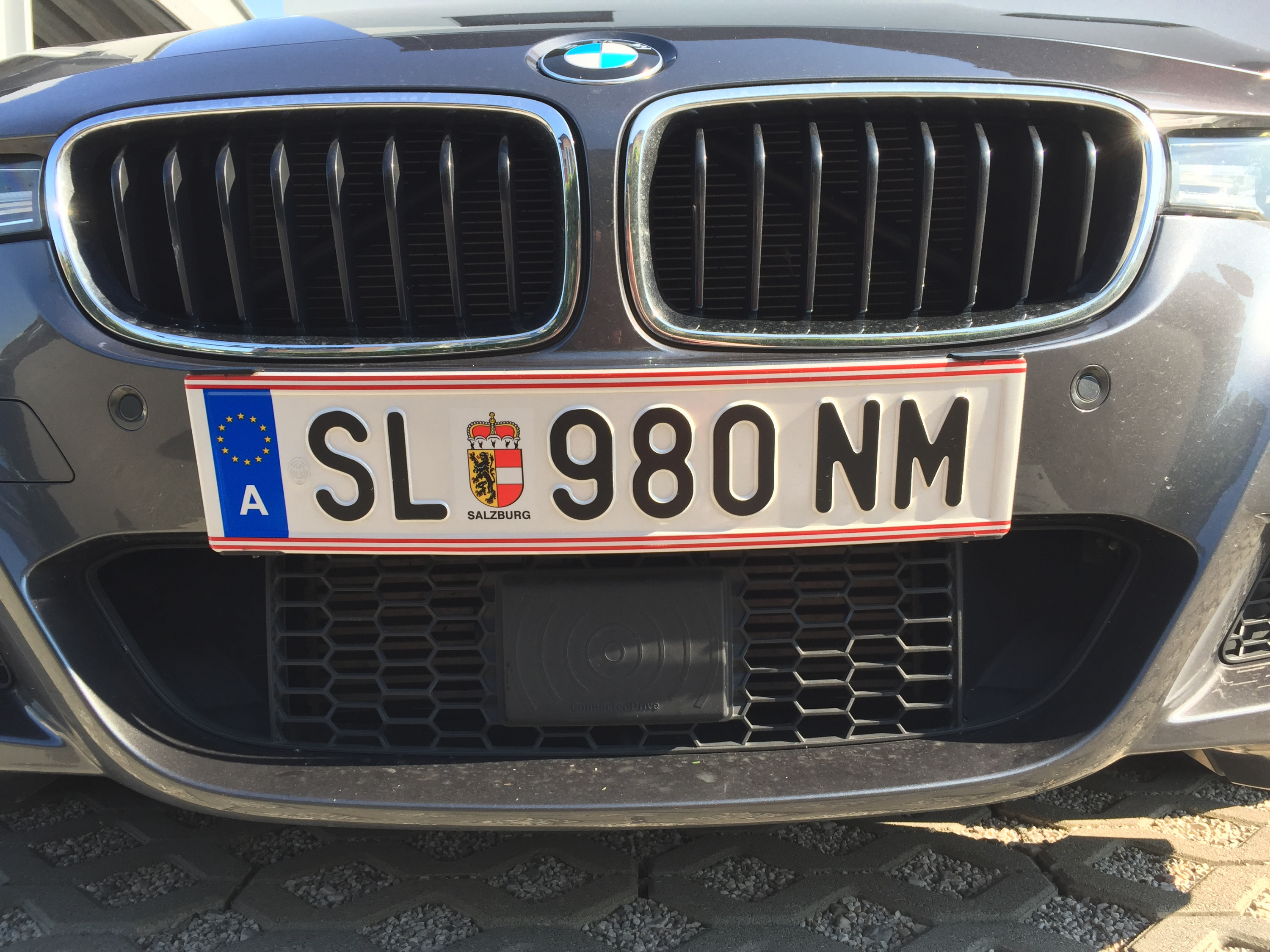 Kennzeichenhalter für BMW F30 Limousine