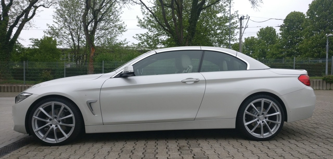Felgen sind eingetragen