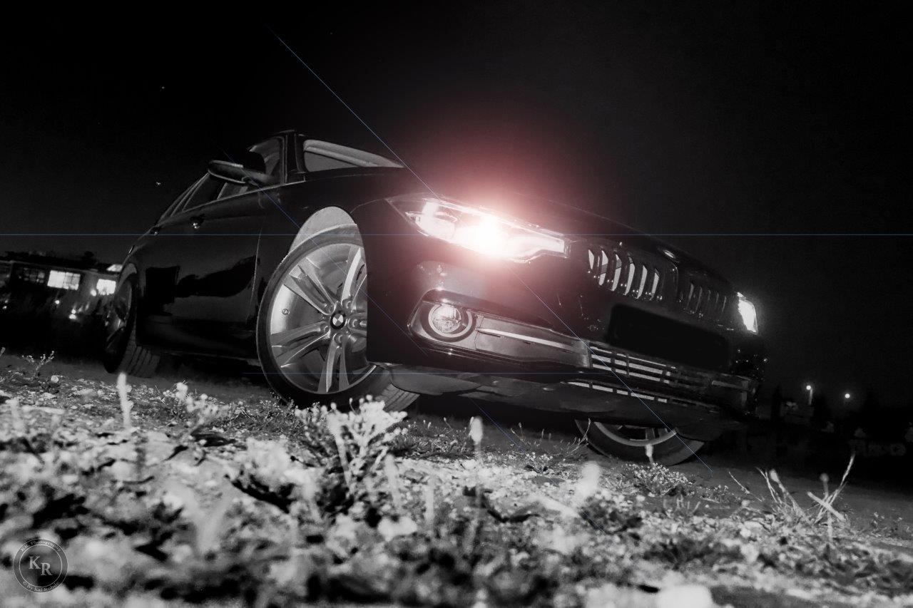 BMW F31 320d Black and White
