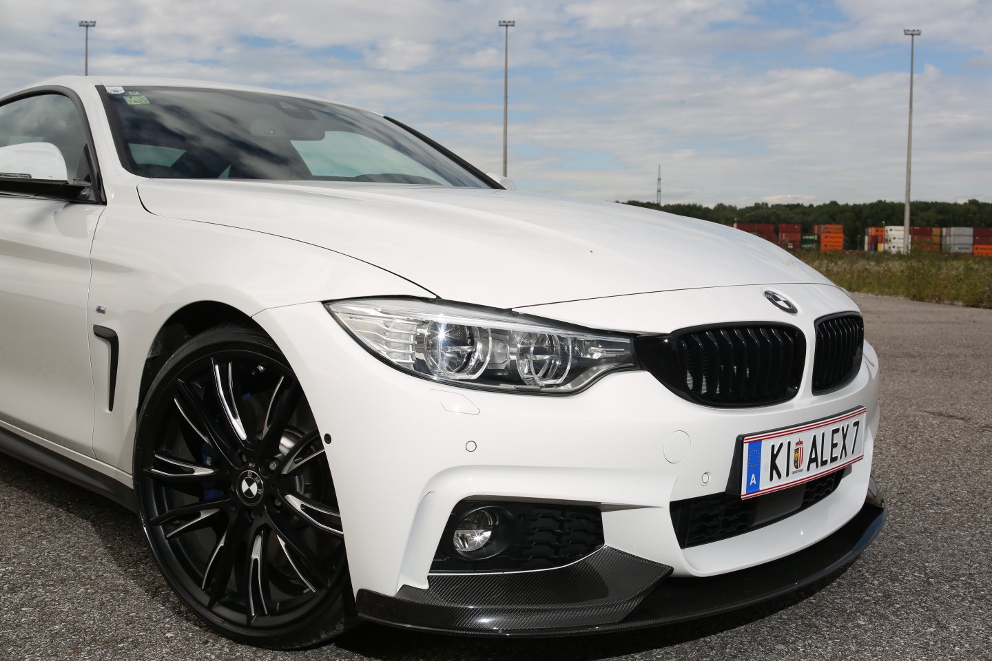 Meine "White Pearl" - BMW F32 428i ///M-Performance