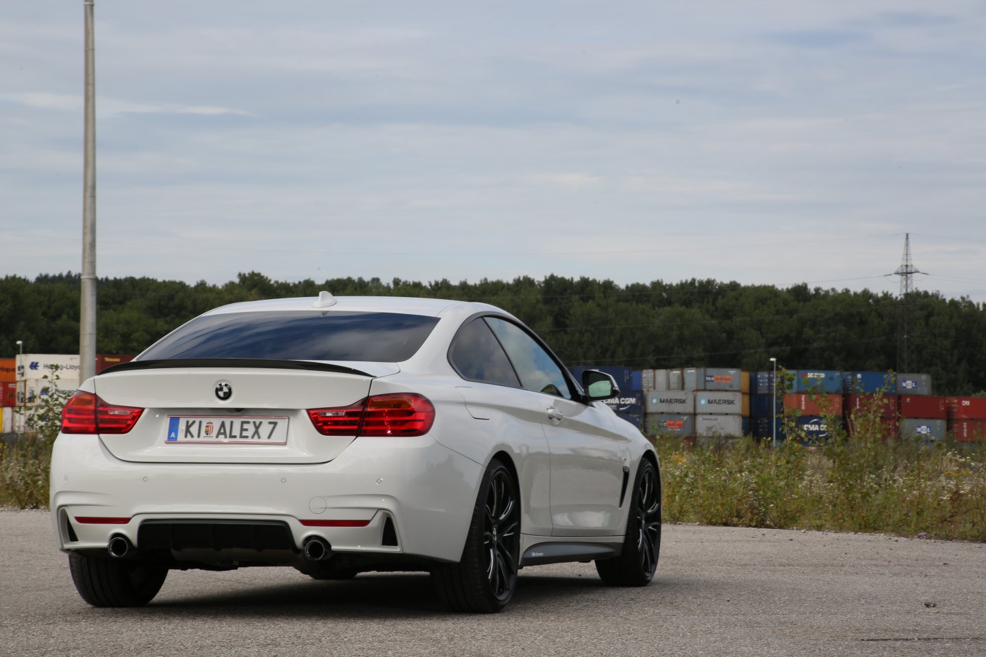 Meine "White Pearl" - BMW F32 428i ///M-Performance
