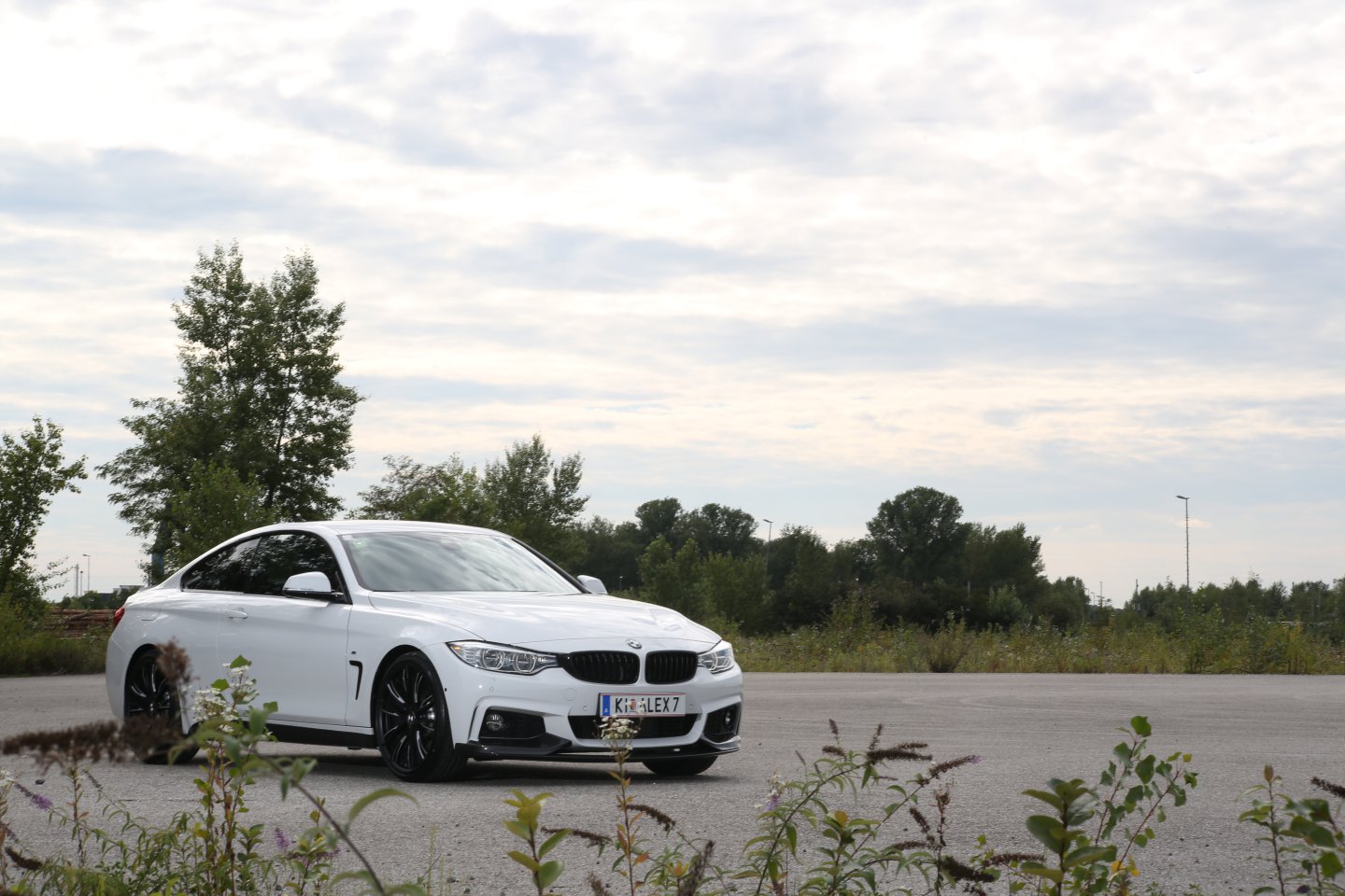 Meine "White Pearl" - BMW F32 428i ///M-Performance