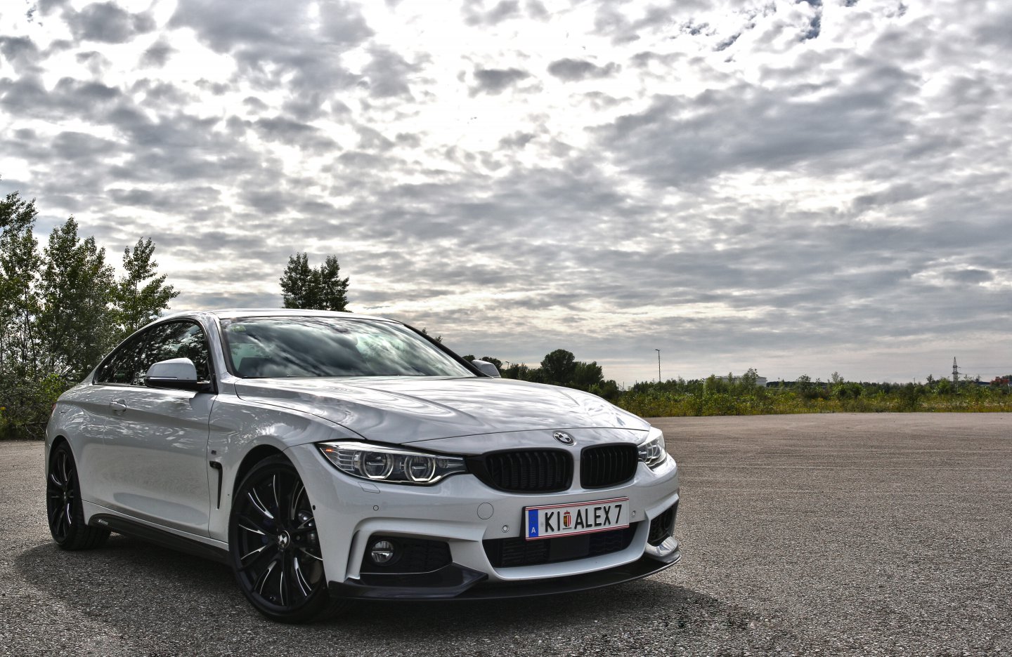 Meine "White Pearl" - BMW F32 428i ///M-Performance