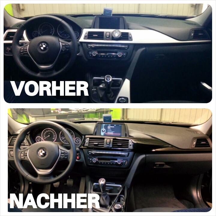 Interieur Vorher/Nachher