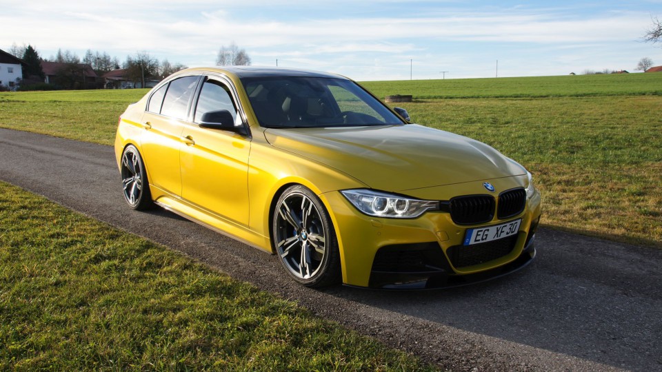 The Yellow one (F30 - Limousine) - Galerie - BMW 3er Forum F30 F31 F34 ...